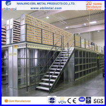 Metallic 2-3 Floors Lager Lager Mezzanine Racking mit CE Cert